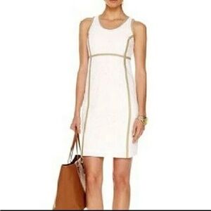 Michael Kors Sleeveless White‎ Lace Sheath Dress - size 4